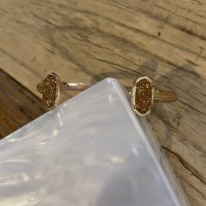 Kendra Scott Rose Gold Druzy Bangle